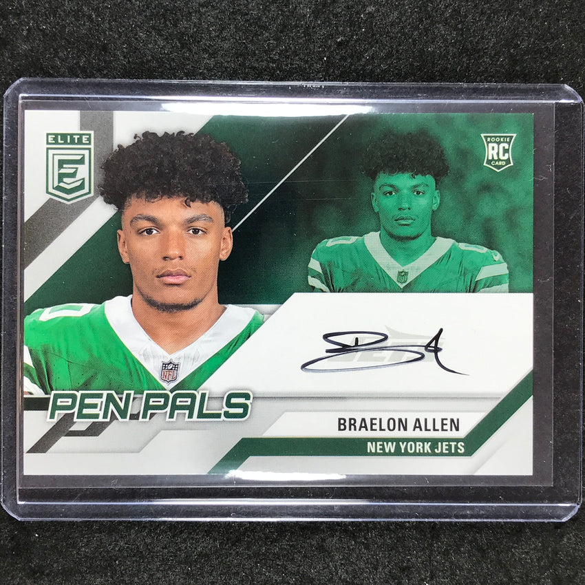 2024 Donruss Elite Football BRAELON ALLEN Pen Pals Rookie Auto #BAL