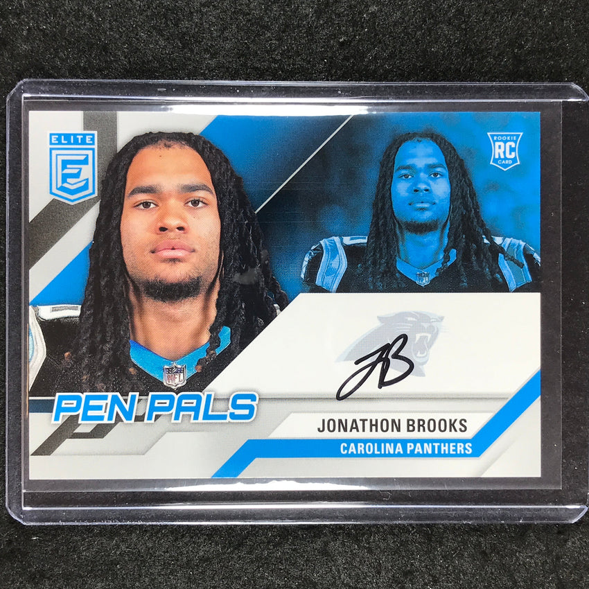 2024 Donruss Elite Football JONATHON BROOKS Pen Pals Rookie Auto #JBO