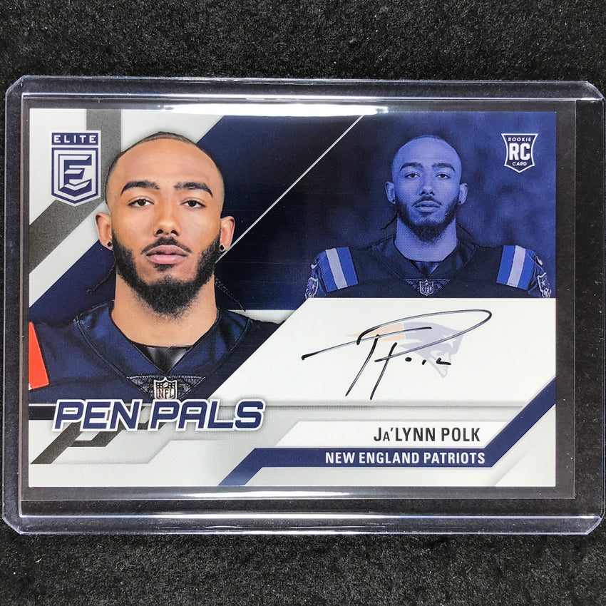 2024 Donruss Elite Football JA'LYNN POLK Pen Pals Rookie Auto #JPO