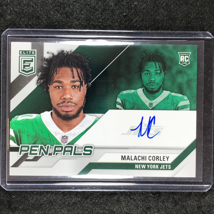 2024 Donruss Elite Football MALACHI CORLEY Pen Pals Rookie Auto Blue Ink #MCO