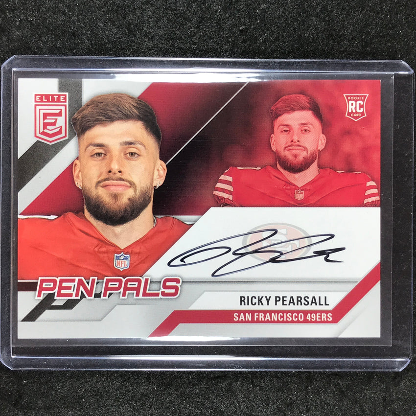 2024 Donruss Elite Football RICKY PEARSALL Pen Pals Rookie Auto #RPE