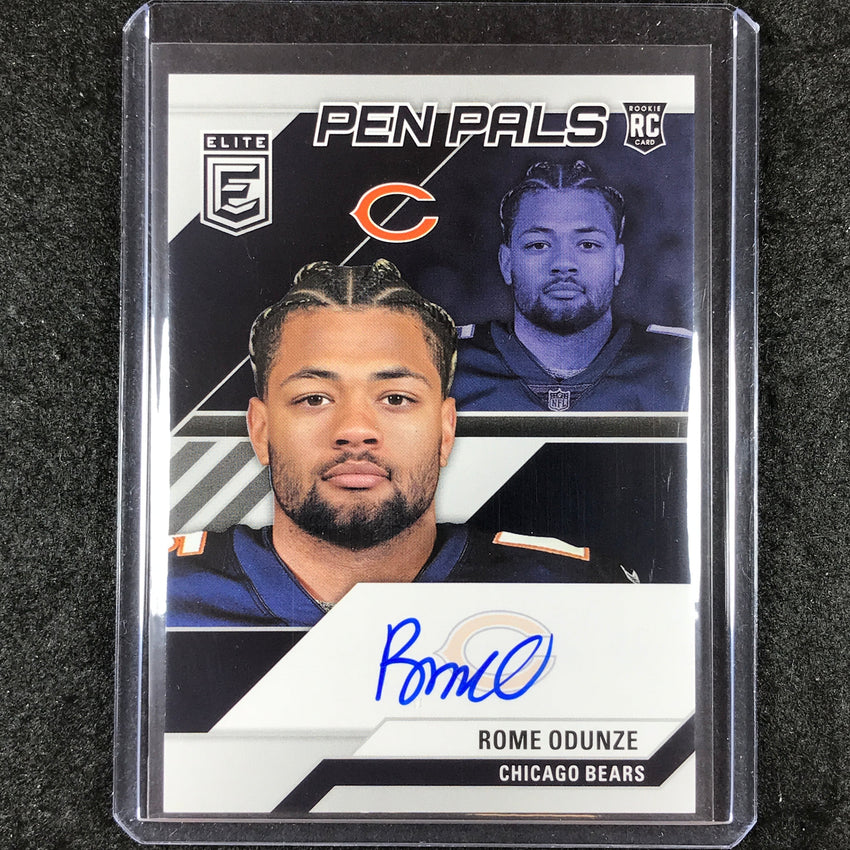 2024 Donruss Elite Football ROME ODUNZE Pen Pals Rookie Variation Auto #ROD