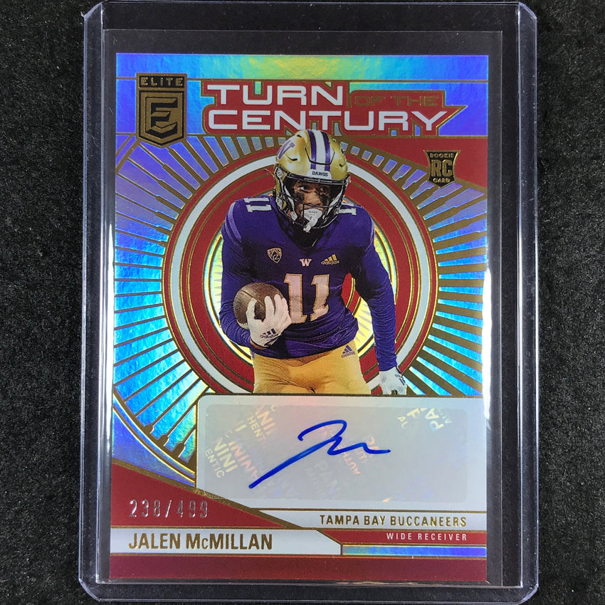2024 Donruss Elite JALEN MCMILLAN Turn of the Century Rookie Auto 238/499