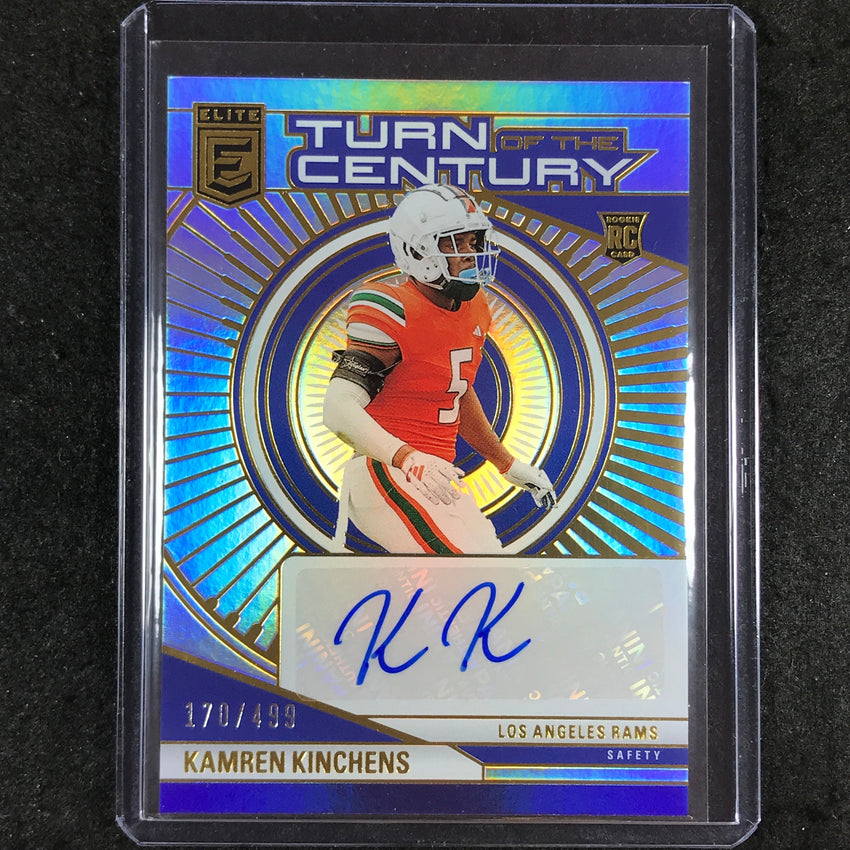 2024 Donruss Elite KAMREN KINCHENS Turn of the Century Rookie Auto 170/499