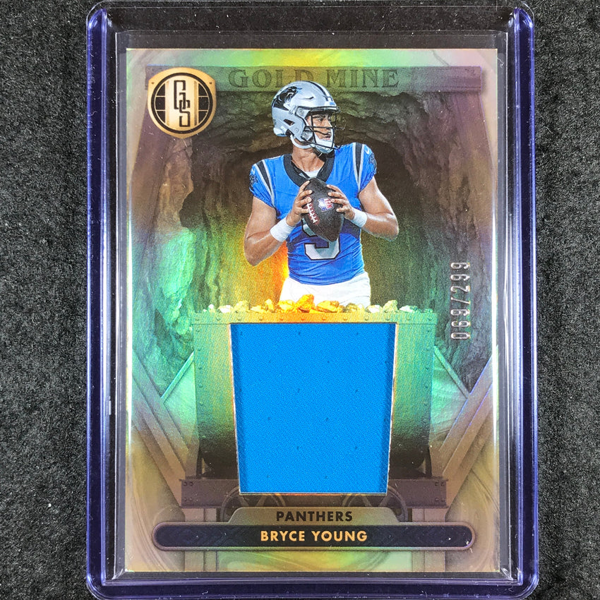 2024 Gold Standard Football BRYCE YOUNG Gold Mine Jersey Relic 69/299