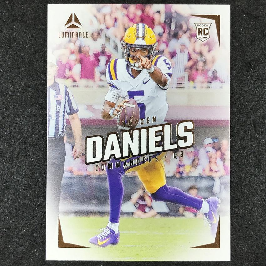 2024 Luminance Football JAYDEN DANIELS Rookie Base Vertical #102