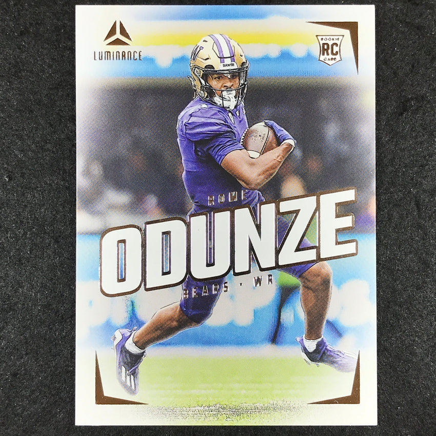 2024 Luminance Football ROME ODUNZE Rookie Base Vertical #106