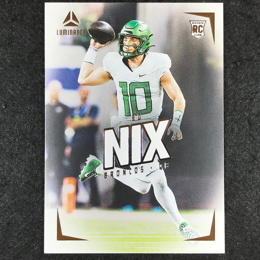 2024 Luminance Football BO NIX Rookie Base Vertical #130