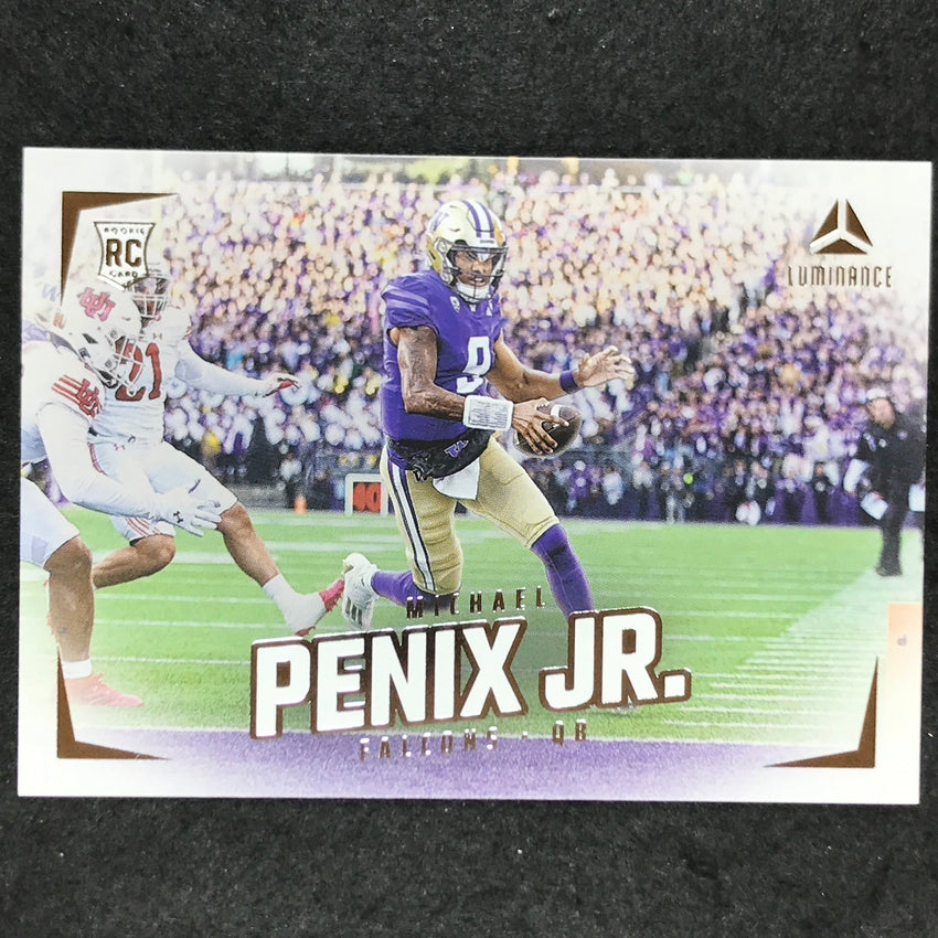 2024 Luminance Football MICHAEL PENIX JR. Rookie Base Horizontal #179