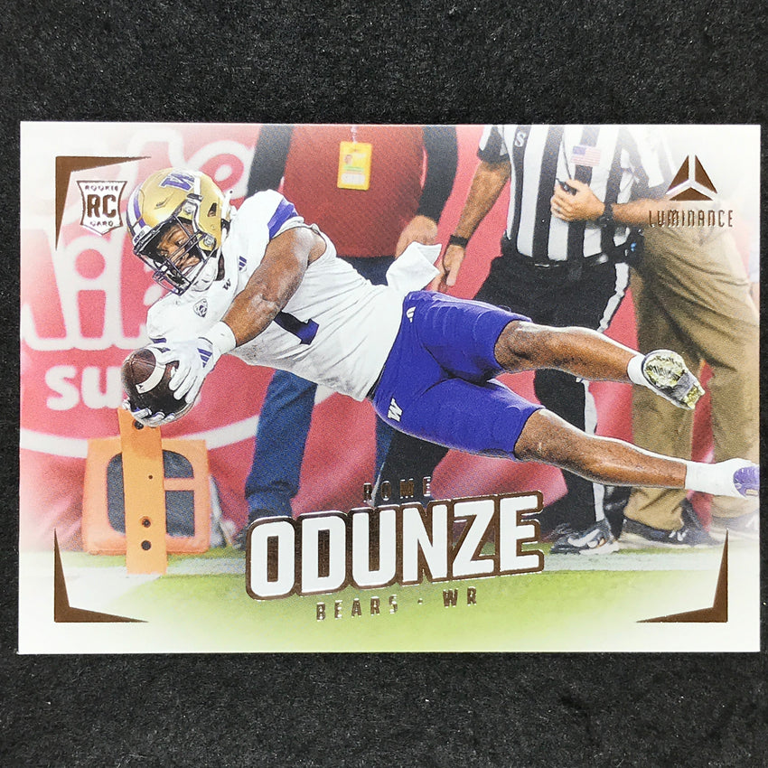 2024 Luminance Football ROME ODUNZE Rookie Base Horizontal #185