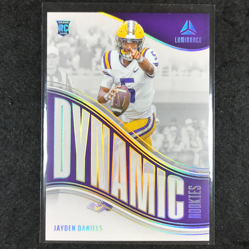 2024 Luminance Football JAYDEN DANIELS Dynamic Rookies Base #JDS