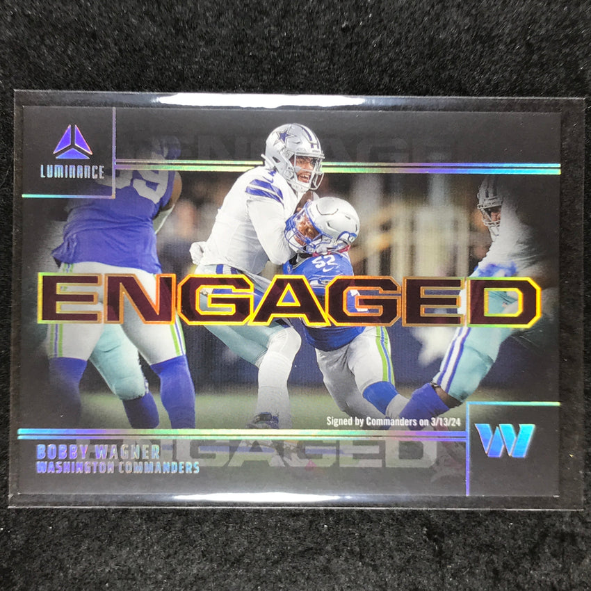 2024 Luminance Football BOBBY WAGNER Engaged Base #BWR