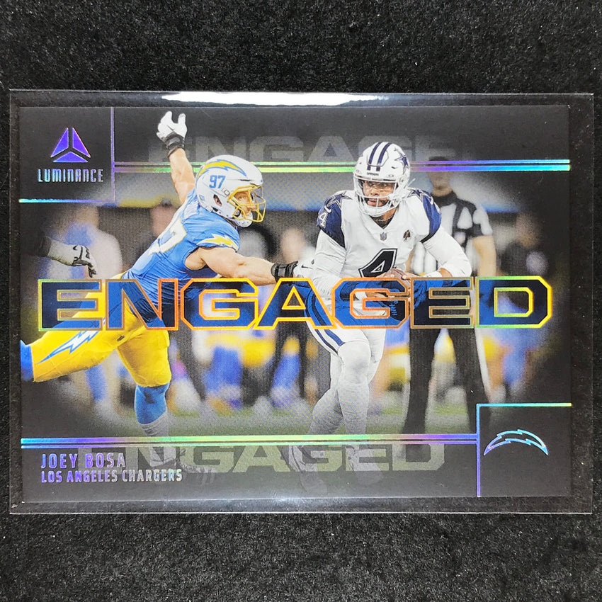 2024 Luminance Football JOEY BOSA Engaged Base #JBA