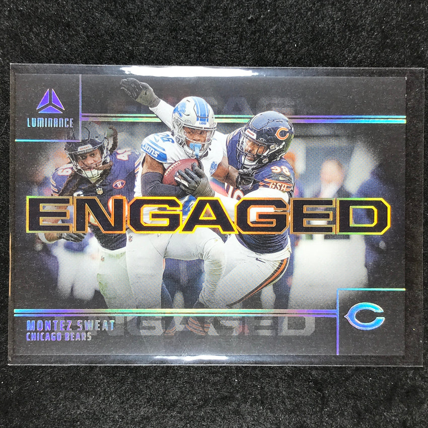 2024 Luminance Football MONTEZ SWEAT Engaged Base #MST