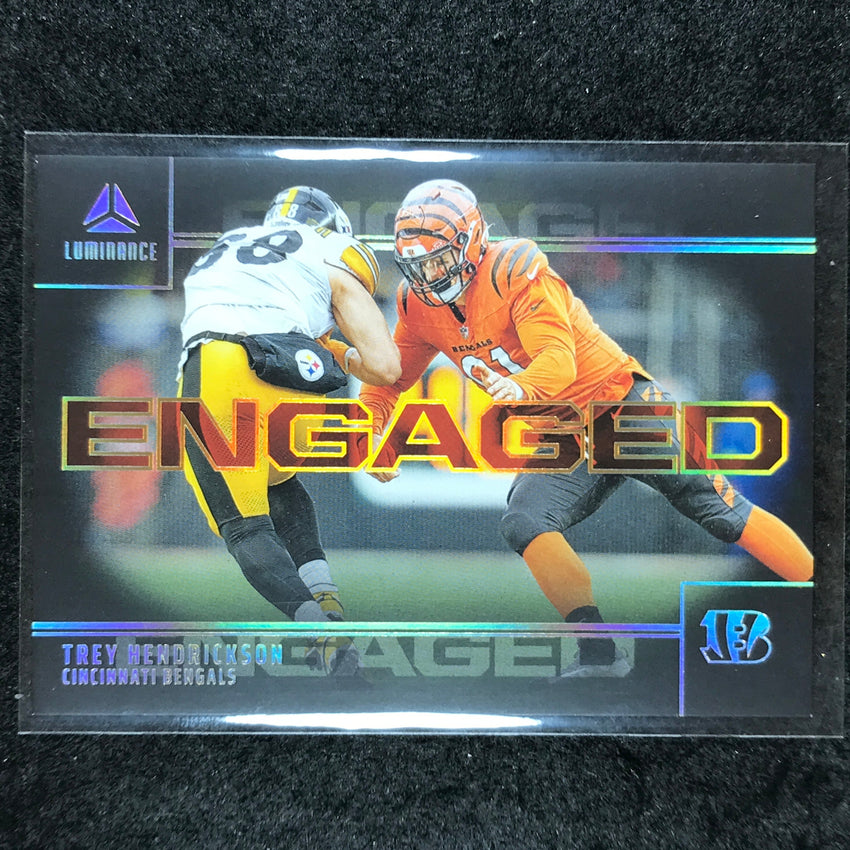 2024 Luminance Football TREY HENDRICKSON Engaged Base #THN