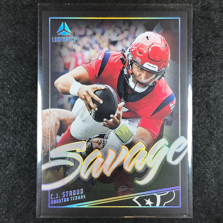 2024 Luminance Football C.J. STROUD Savage Base #CSD