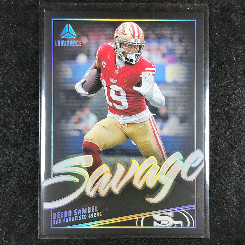 2024 Luminance Football DEEBO SAMUEL Savage Base #DSL