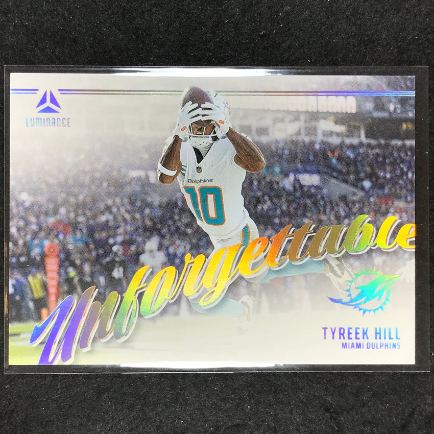 2024 Luminance Football TYREEK HILL Unforgettable Base #THL