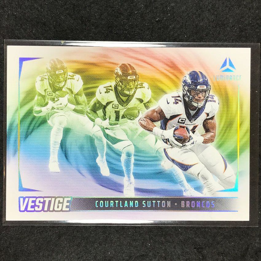 2024 Luminance Football COURTLAND SUTTON Vestige Base #CSN