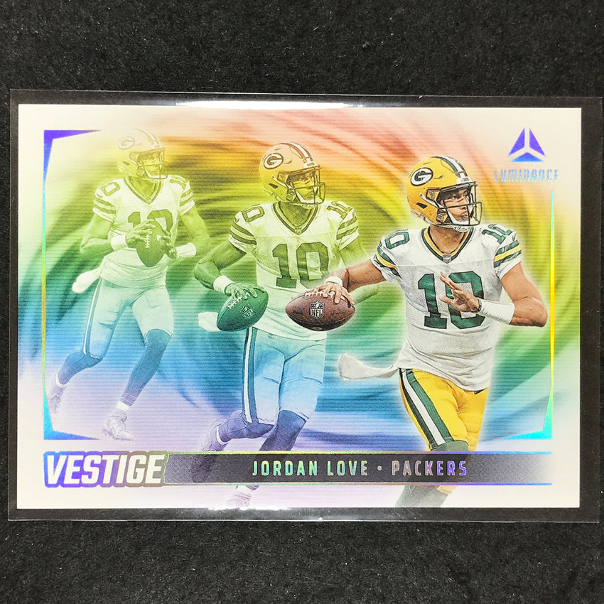 2024 Luminance Football JORDAN LOVE Vestige Base #JLE