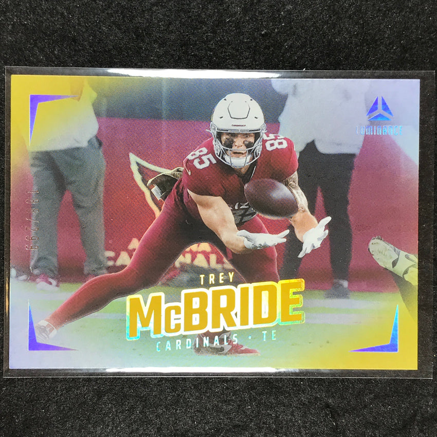 2024 Luminance Football TREY MCBRIDE Base Horizontal Gold 188/299 #99