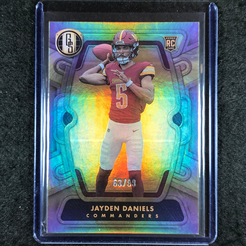 2024 Gold Standard Football JAYDEN DANIELS Rookie Base 63/99 #102