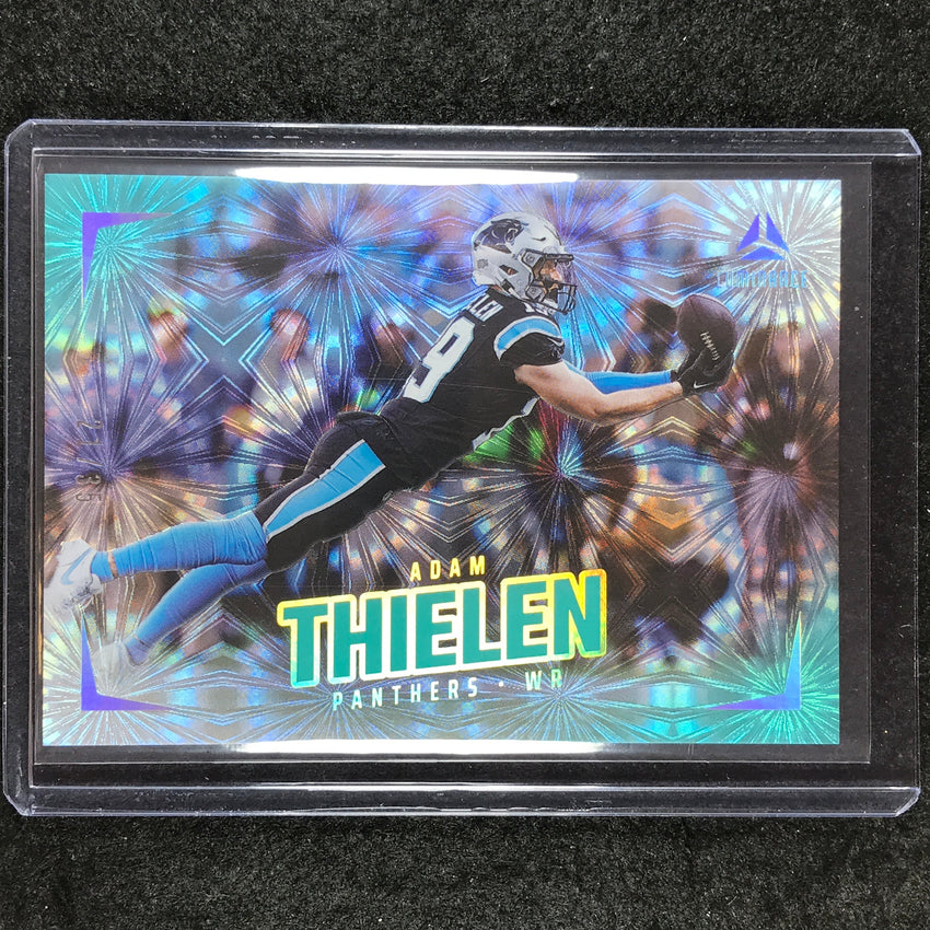 2024 Luminance Football ADAM THIELEN Base Horizontal Teal 21/35 #100
