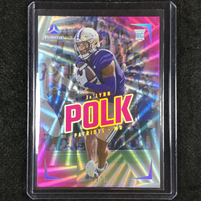 2024 Luminance Football JA'LYNN POLK Rookie Base Vertical Vivid 8/10 #149