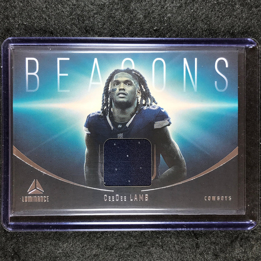 2024 Luminance Football CEEDEE LAMB Beacons Jersey Relic #CLB