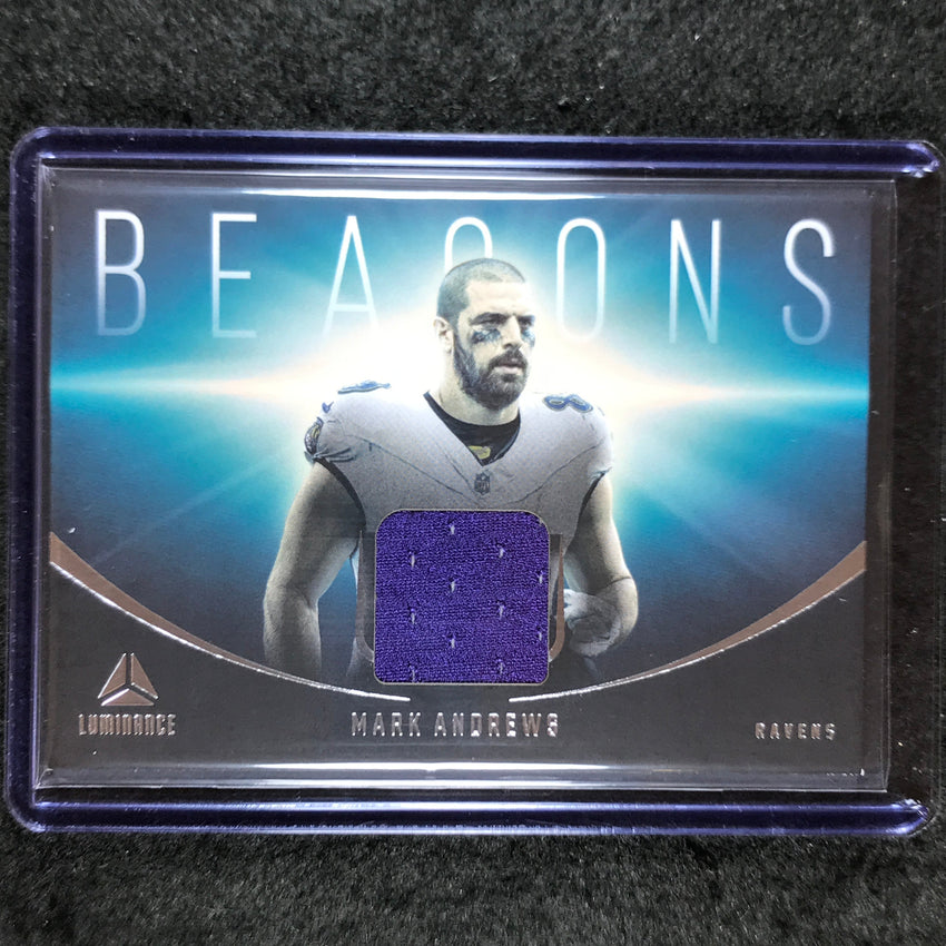 2024 Luminance Football MARK ANDREWS Beacons Jersey Relic #MAS