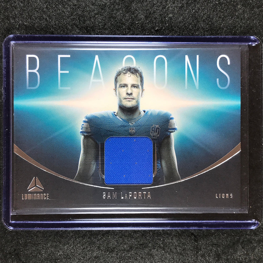 2024 Luminance Football SAM LAPORTA Beacons Jersey Relic #SLA