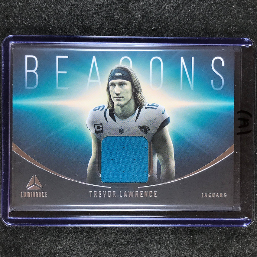 2024 Luminance Football TREVOR LAWRENCE Beacons Jersey Relic #TLE (A)
