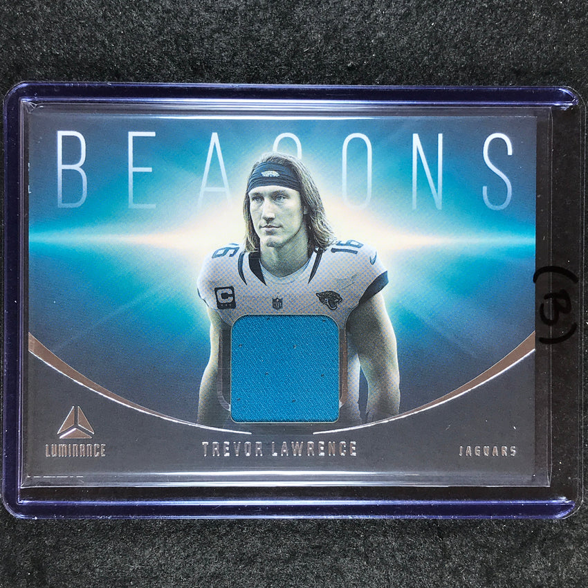 2024 Luminance Football TREVOR LAWRENCE Beacons Jersey Relic #TLE (B)
