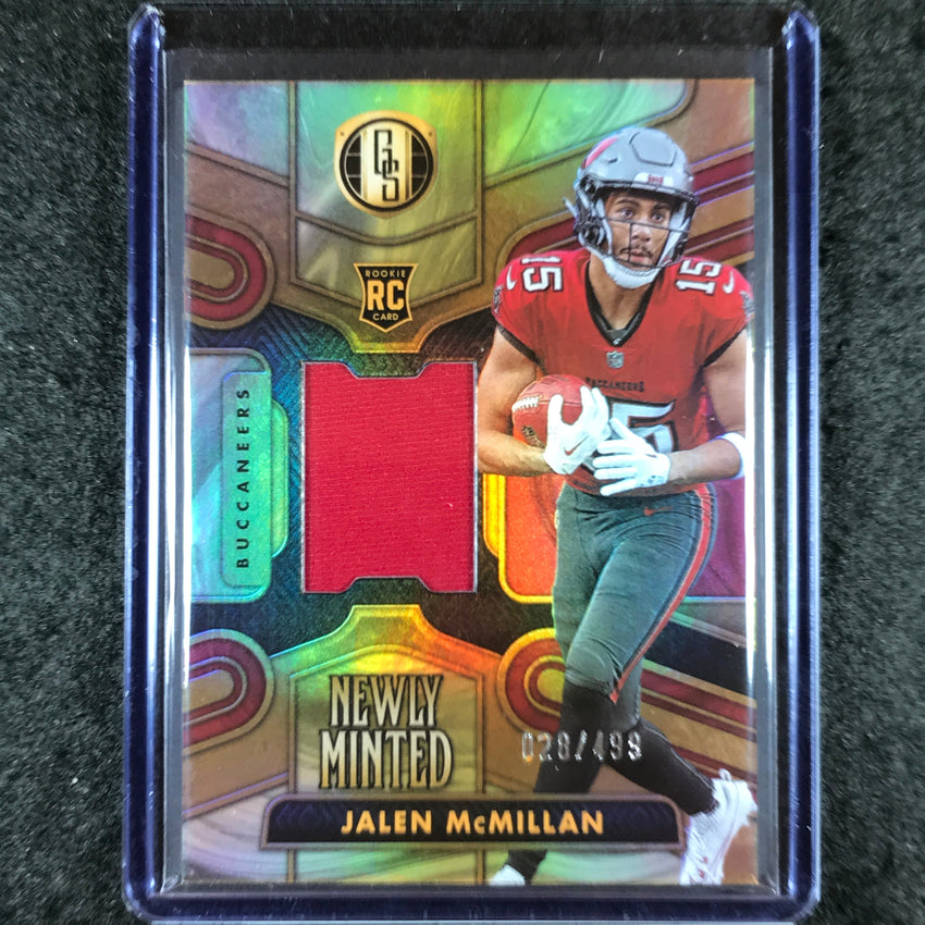2024 Gold Standard Football JALEN MCMILLAN Newly Minted Rookie Jersey 28/499