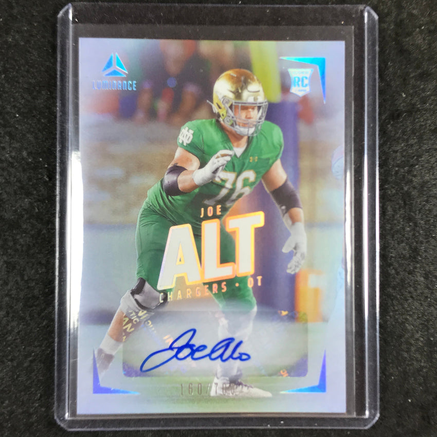 2024 Luminance Football JOE ALT Rookie Luminance Auto 160/700 #107