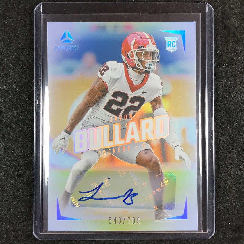 2024 Luminance Football JAVON BULLARD Rookie Luminance Auto 540/700 #148