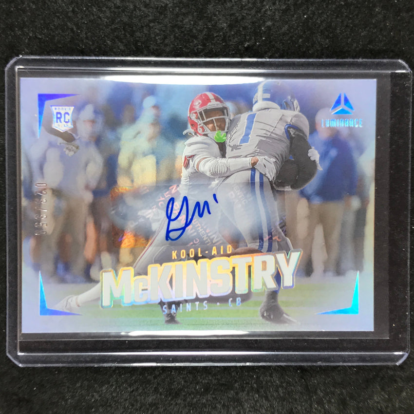 2024 Luminance Football KOOL-AID MCKINSTRY Rookie Horizontal Auto 23/350 #190