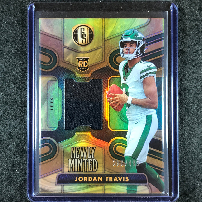 2024 Gold Standard Football JORDAN TRAVIS Newly Minted Rookie Jersey 290/499