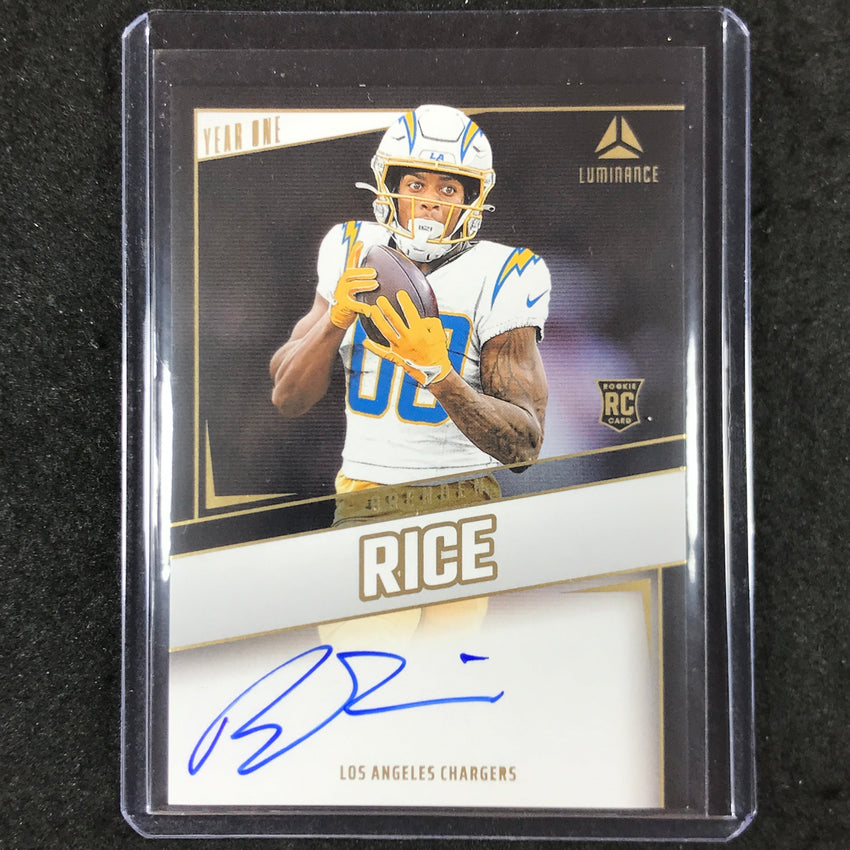 2024 Luminance Football BRENDEN RICE Year One Rookie Auto #BRE