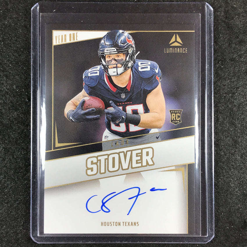 2024 Luminance Football CADE STOVER Year One Rookie Auto #CSR