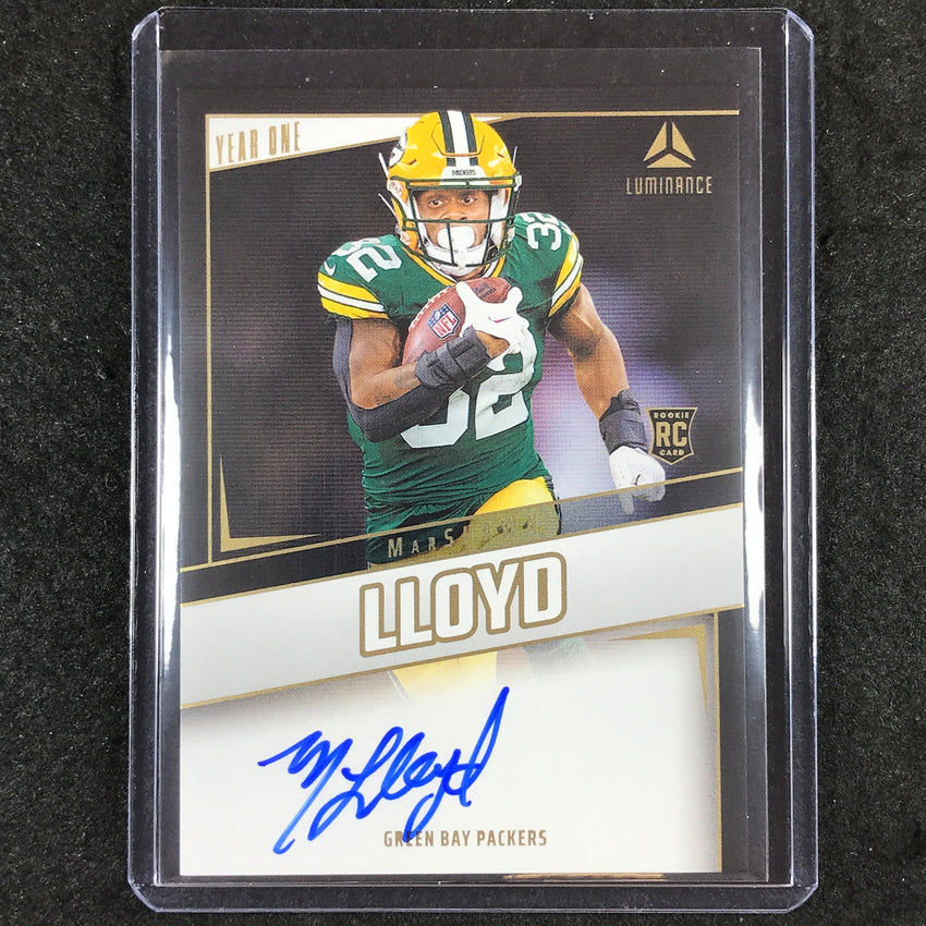 2024 Luminance Football MARSHAWN LLOYD Year One Rookie Auto #MLD