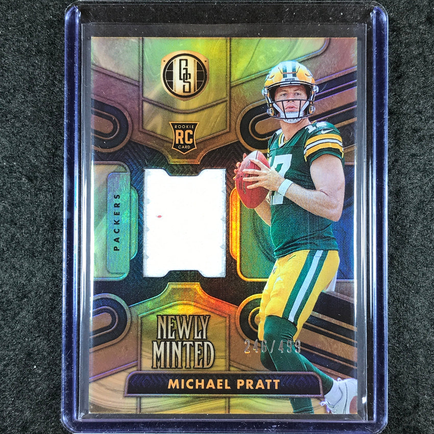 2024 Gold Standard Football MICHAEL PRATT Newly Minted Rookie Jersey 246/499
