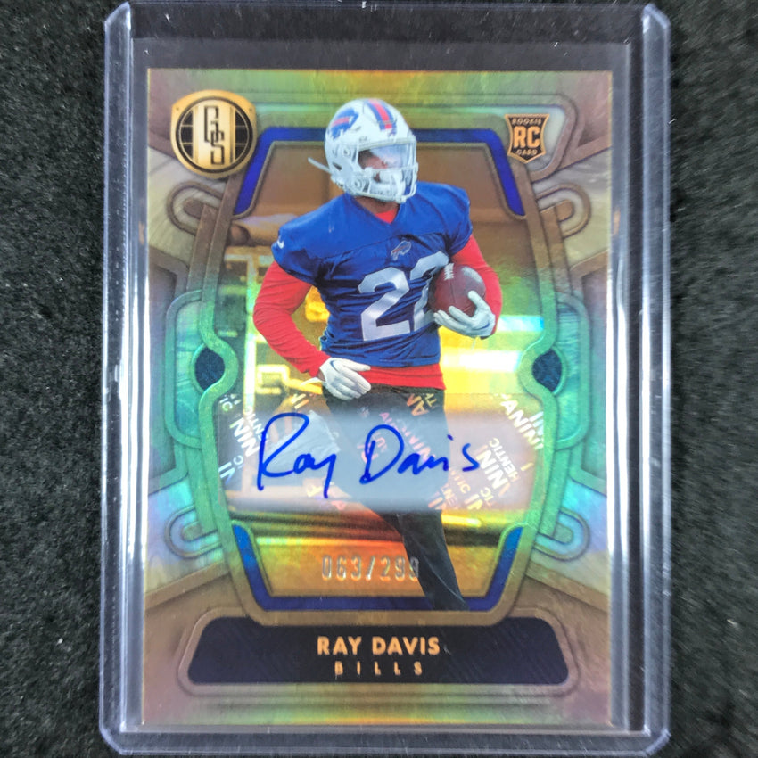 2024 Gold Standard Football RAY DAVIS Base Rookie Auto 63/299