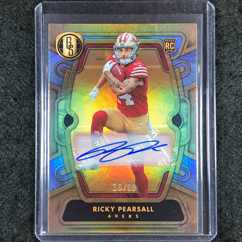 2024 Gold Standard Football RICKY PEARSALL Base Rookie Auto 10/99