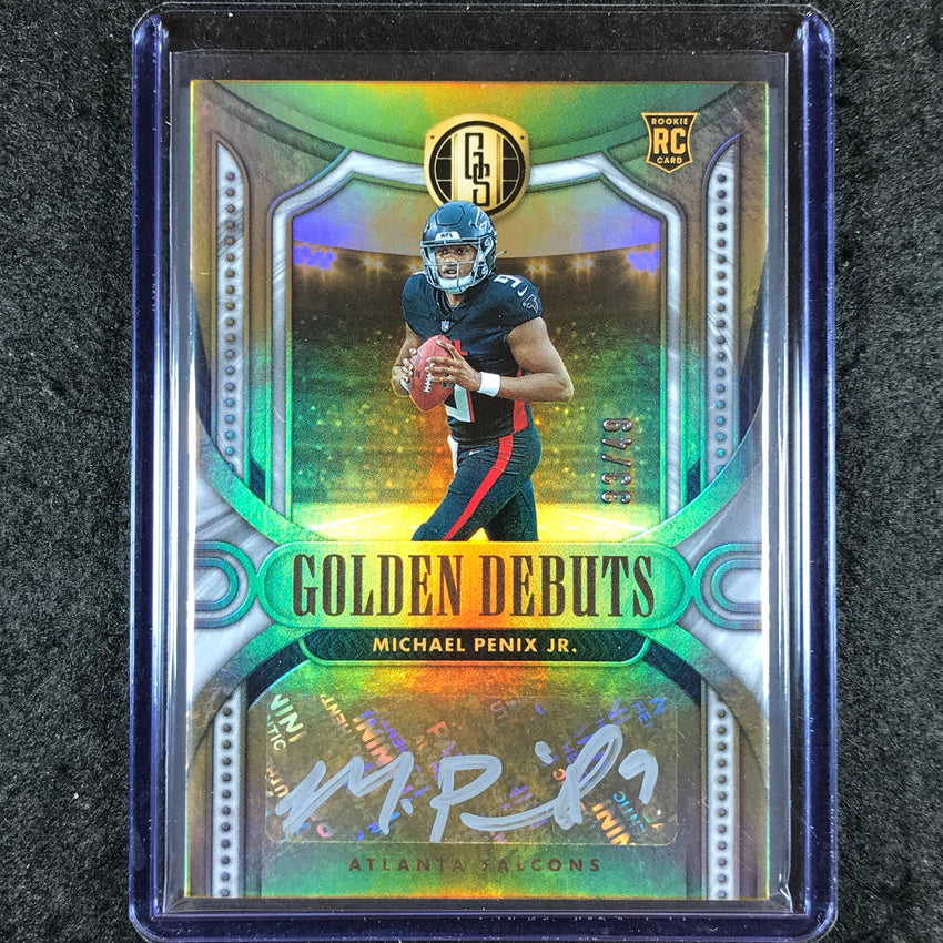 2024 Gold Standard Football MICHAEL PENIX JR. Golden Debuts Rookie Auto 33/49