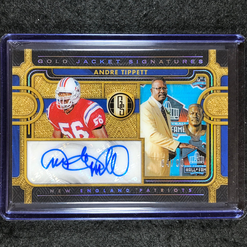 2024 Gold Standard Football ANDRE TIPPETT Gold Jacket Signatures Auto 64/99