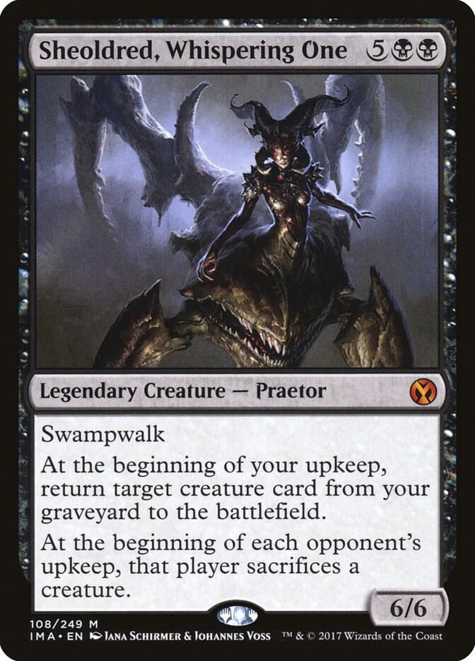 Sheoldred, Whispering One - 108/249 - Mythic Iconic Masters