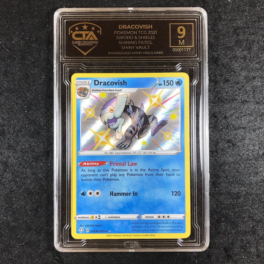 CTA 9 Dracovish - SV036/SV122 - Shiny Holo Rare Shining Fates 177