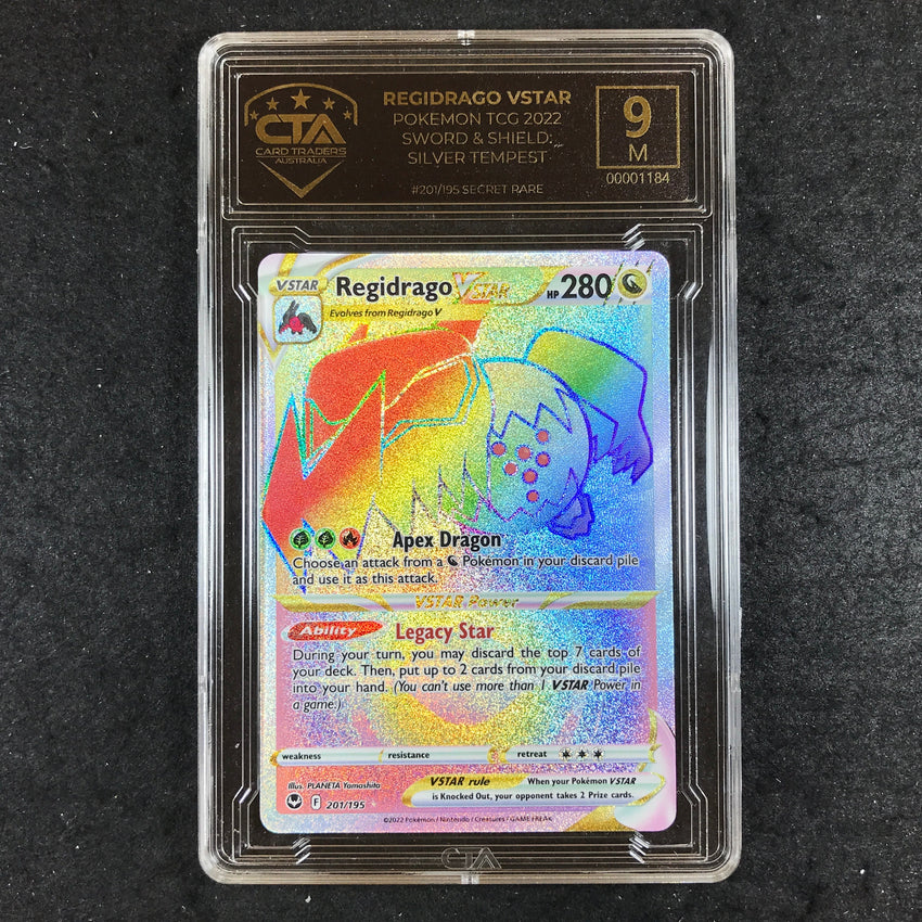 CTA 9 Regidrago VSTAR - 201/195 - Secret rare Silver Tempest 184
