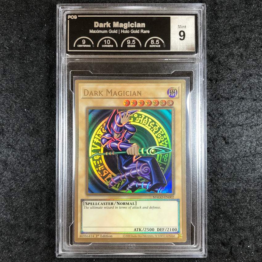 PCG 9 Dark Magician - MAGO-EN002 - Premium Gold Rare Maximum Gold 172